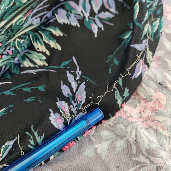 Vintage Floral House Dress Nightgown - Picture 10 of 14